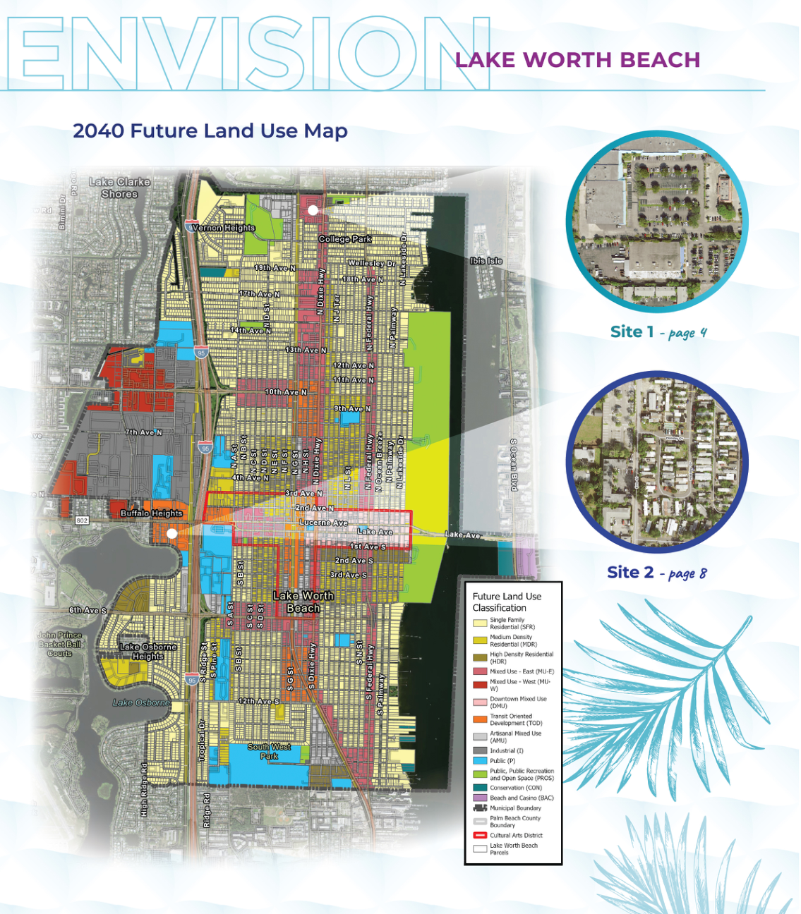 2040 Future Land Use Map for Lake Worth Beach